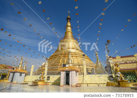 Botataung Pagoda in Yangon, Myanmar Botataung Pagoda in Yangon, Myanmar 73178955