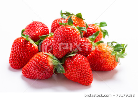 Strawberry image cute white background Strawberry image cute white background 73179188