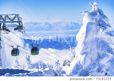Zao Ropeway and Yamagata Zao Tree Ice Yamagata City, Yamagata Prefecture Zao Ropeway and Yamagata Zao Tree Ice Yamagata City, Yamagata Prefecture 73181723