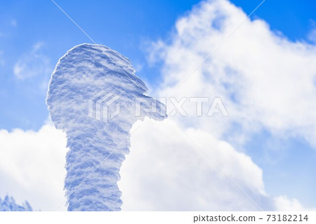 Yamagata Zao's tree ice and blue sky Yamagata City, Yamagata Prefecture 73182214