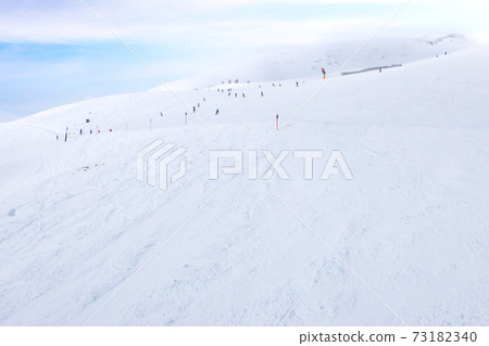 Saalbach, Austria ski slope, Austrian Alps Saalbach, Austria ski slope, Austrian Alps 73182340