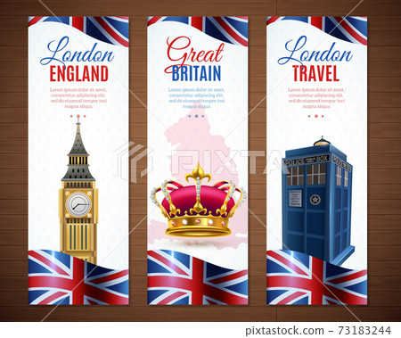London Vertical Banners Collection London Vertical Banners Collection 73183244