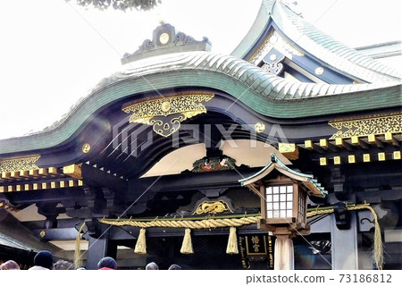 Waseda / Anahachimangu Shrine "God of Ichiyo's Return" -"Worship Hall" with a solemn appearance Waseda / Anahachimangu Shrine "God of Ichiyo's Return" -"Worship Hall" with a solemn appearance 73186812