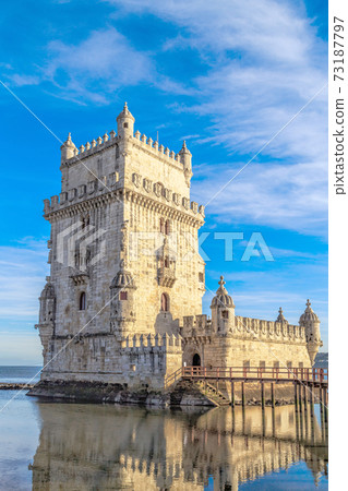 Tower of Belem, Lisbon, Portugal. 73187797