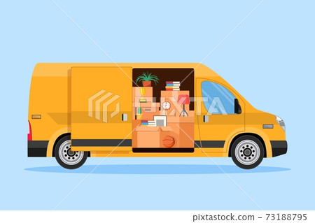 Truck for transportation of goods 73188795