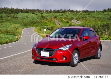 Drive with a compact car Mazda Demio Drive with a compact car Mazda Demio 73190113