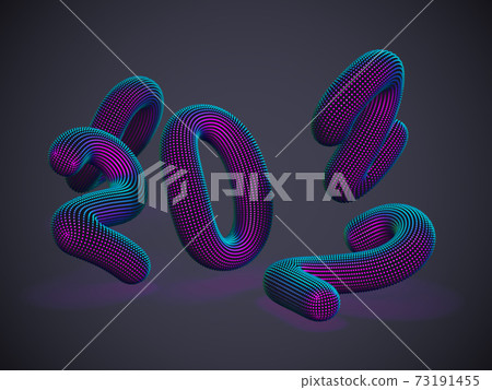 Scattered 3D neon numbers on gray background Scattered 3D neon numbers on gray background 73191455