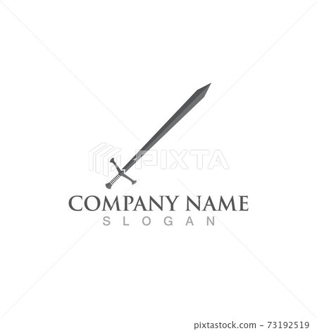 sword logo and symbol vector sword logo and symbol vector 73192519