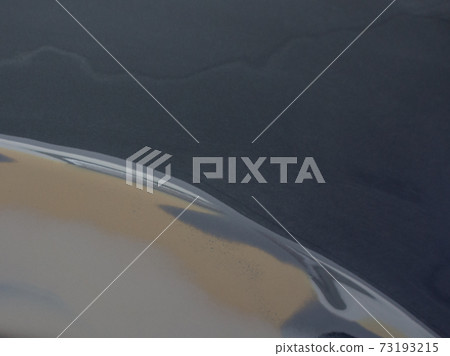 car putty on yellow car parts. 73193215