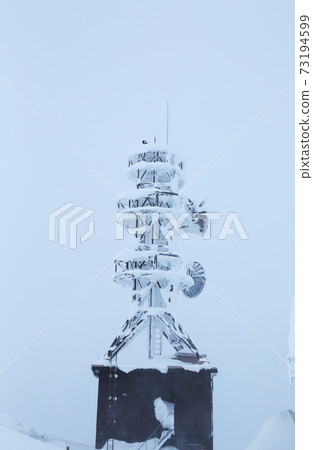 Radio tower of Daisetsuzan, Hokkaido Radio tower of Daisetsuzan, Hokkaido 73194599