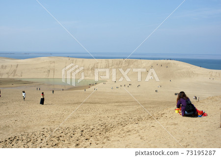 鳥取四個季節走春沙丘 73195287