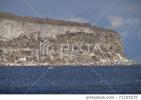 冬季拍攝北海道函館市北海角ka子角的雪景 73195870