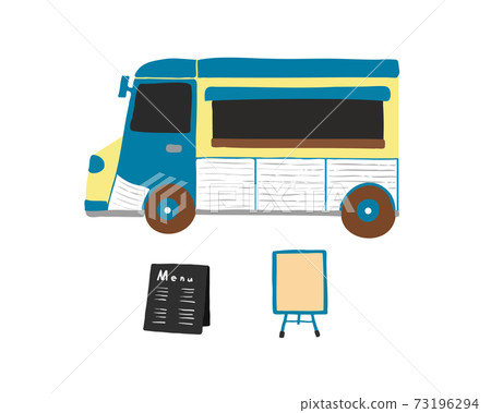 廚房車矢量插畫 73196294