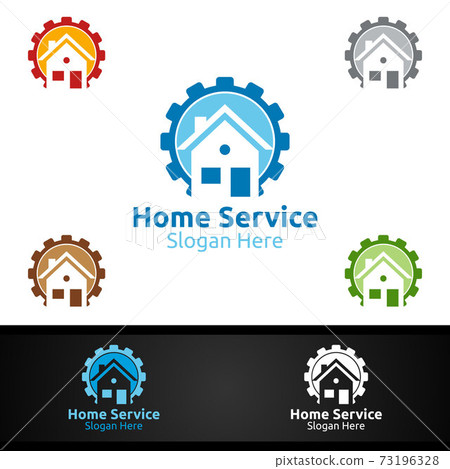 Real Estate and Fix Home Repair Services Logo Real Estate and Fix Home Repair Services Logo 73196328