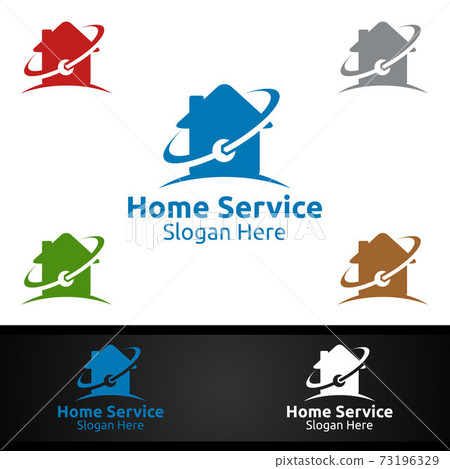 Real Estate and Fix Home Repair Services Logo Real Estate and Fix Home Repair Services Logo 73196329
