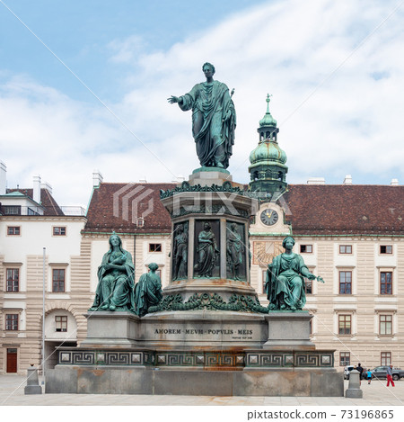 Monument to Kaiser Franz I in Hofburg, Vienna 73196865