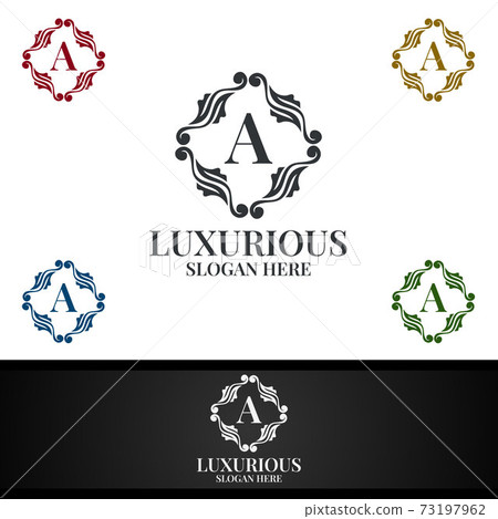Luxurious Royal Logo for Jewelry, Wedding, Hotel or Fashion Luxurious Royal Logo for Jewelry, Wedding, Hotel or Fashion 73197962