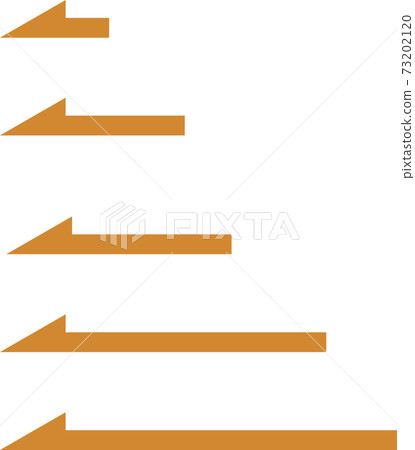 Half arrow length set 73202120