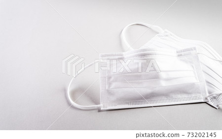 Protective face mask or medical mask. Medical protective shielding bandage. Protect Coronavirus and pm 2.5 mask. 73202145