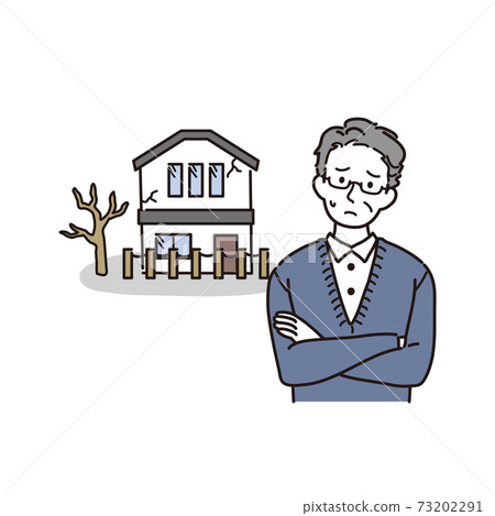 Senior man worried about vacant house after death Senior man worried about vacant house after death 73202291