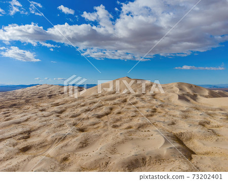 Aerial view of the beautiful Kelso Dunes Aerial view of the beautiful Kelso Dunes 73202401