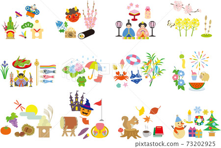 Annual events of the four seasons Annual events of the four seasons 73202925