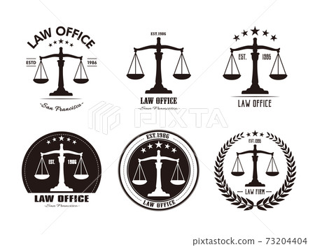 Law office logo 73204404