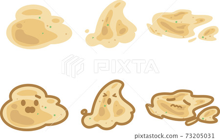 Vomiting pop illustration Vomiting pop illustration 73205031