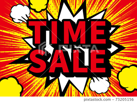 American comic speech bubble time sale 73205156