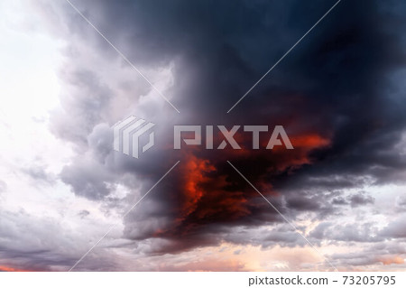 majestic and gloomy clouds 73205795