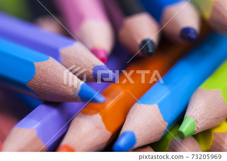 ordinary colored wooden pencil 73205969