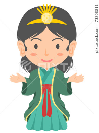 Ancient Japanese Empress Asuka period Nara period 73208811