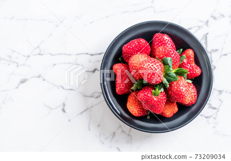 fresh strawberry in bowl fresh strawberry in bowl 73209034