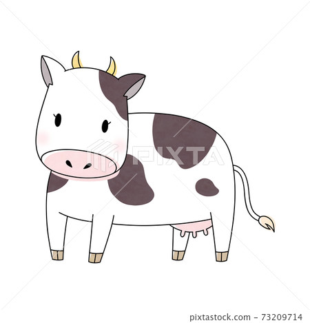 cow - Stock Illustration [73209714] - PIXTA