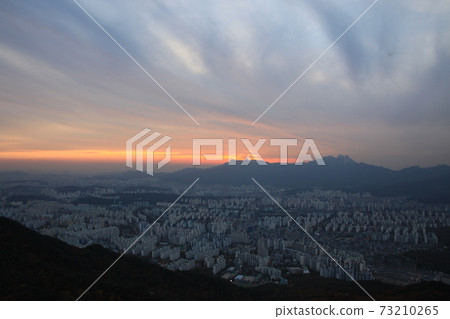 Bukhansan, sunset, Bulamsan, Nowon-gu, Gangbuk-gu 73210265