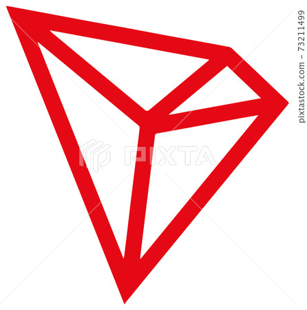 2021年流行的虛擬貨幣（Altcoin）矢量圖標插畫/ TRON [TRX] 73211499