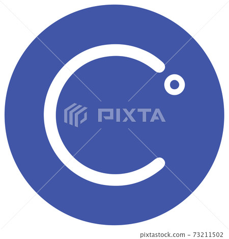 2021年流行的虛擬貨幣（Altcoin）矢量圖標插畫/攝氏度[CEL] 73211502