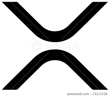 2021年流行的虛擬貨幣（Altcoin）矢量圖標插畫/波紋[XRP] 73211516