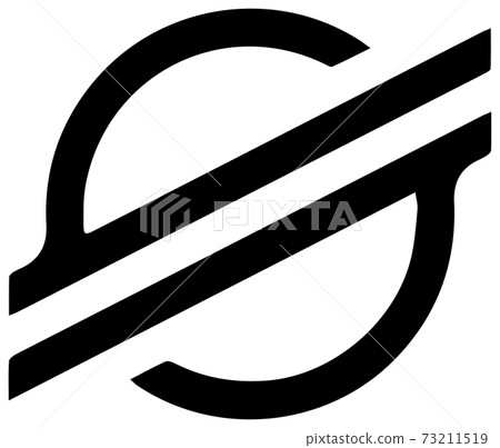 2021年流行的虛擬貨幣（Altcoin）矢量圖標插畫/ Stellar [XLM] 73211519