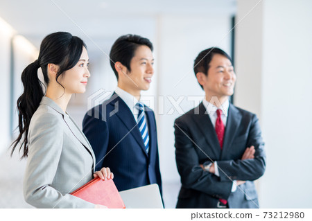 Office businessman shooting cooperation "LINK FOREST" 73212980