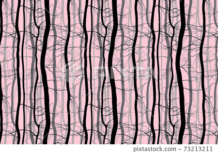 Forest Branches seamless pattern. Fog in the morning spring, winter bare trees illustration. Forest Branches seamless pattern. Fog in the morning spring, winter bare trees illustration. 73213211