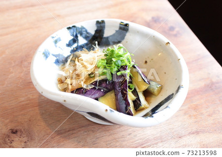 Izakaya menu fried eggplant 73213598