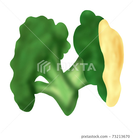 Grilled broccoli with cheese (without main line) Grilled broccoli with cheese (without main line) 73213670