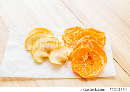 Dried oranges and apples 73215264