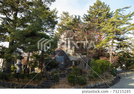 Nagano Gokoku Shrine: Monument of Naruto Comrades Nagano Gokoku Shrine: Monument of Naruto Comrades 73215285