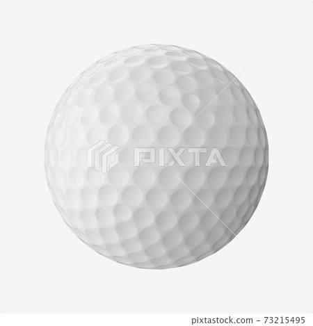 3d rendering golf ball isolated on white background 3d rendering golf ball isolated on white background 73215495