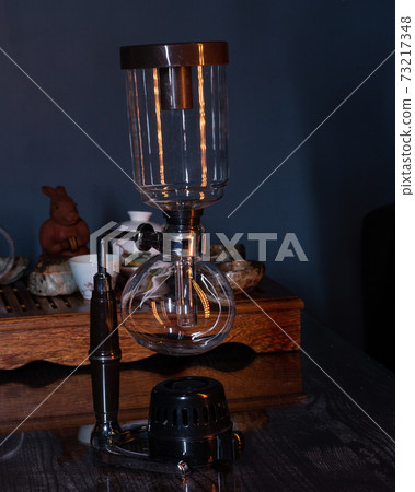 part of the hookah, modern design, on a background. part of the hookah, modern design, on a background. 73217348