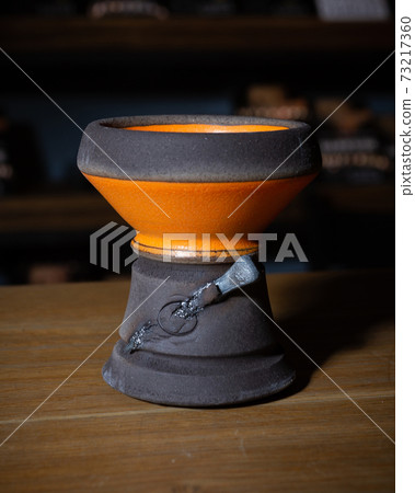 part of the hookah, modern design, on a background. part of the hookah, modern design, on a background. 73217360