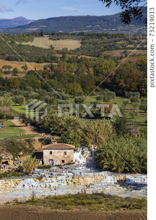 Cascate del Mulino, Saturnia, Tuscany, Italy 73219013
