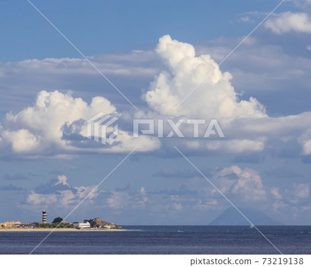 Capo Peloro Lighthouse in ,Sicily, Italy Capo Peloro Lighthouse in ,Sicily, Italy 73219138